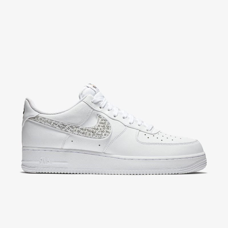 Nike air force 1 just do sale it white price